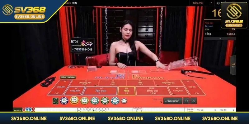 AE Sexy SV368 - Sảnh game hot được tương tác với dealer thực 4 AE Sexy SV368 cung cấp nhiều bàn chơi đánh bài